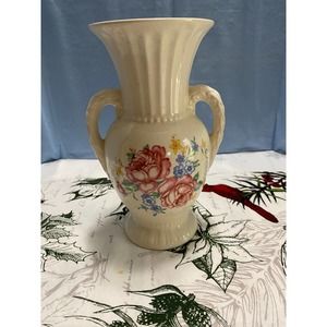 Vtg Royal Copley Floral Vase